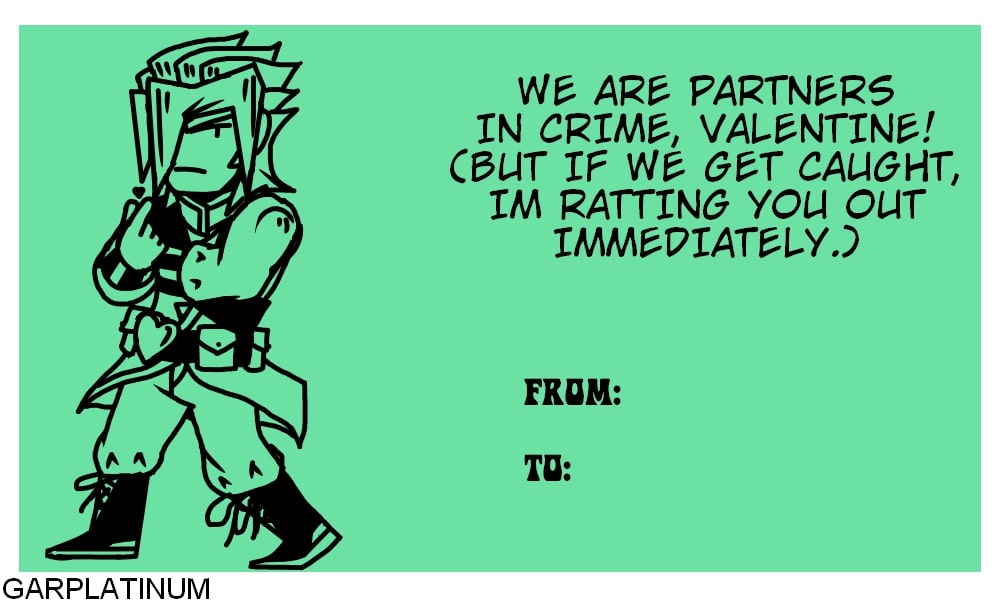 2021 Valentine's Day Postcard